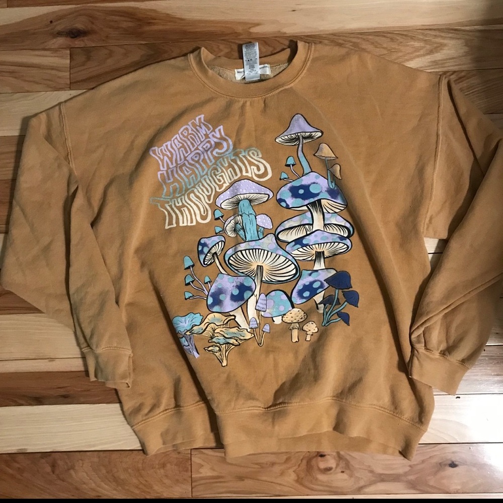 Urban Outfitters mushroom sweatshirt